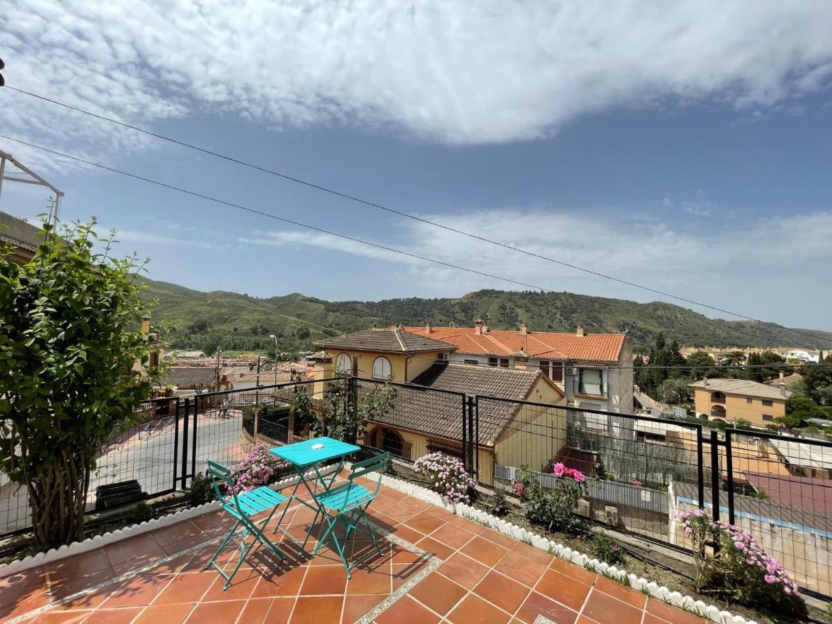 Casa Rural Vistablanca En Una Sola Planta Con Bonitas Vistas Y Piscina - Junto A La Capital Y La Alhambra Cenes De La Vega Buitenkant foto