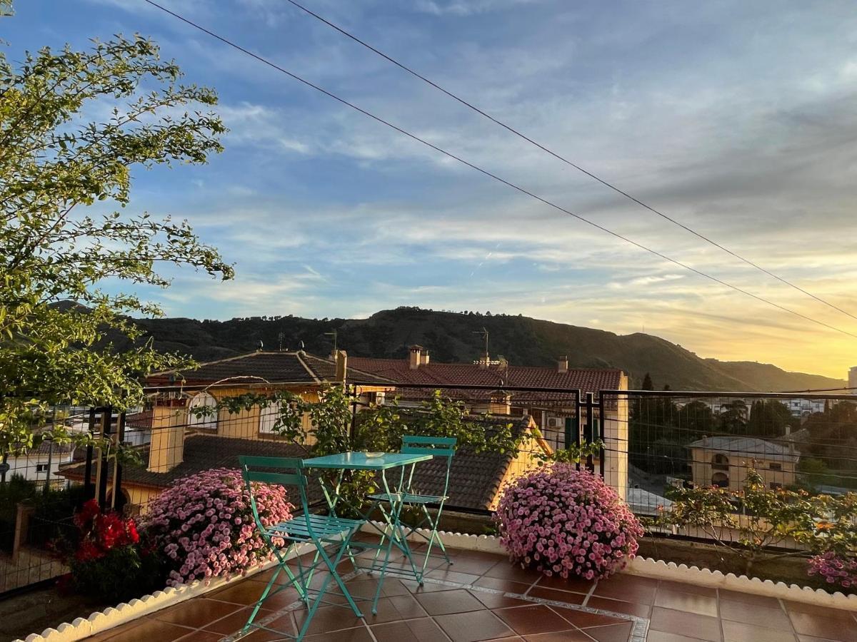 Casa Rural Vistablanca En Una Sola Planta Con Bonitas Vistas Y Piscina - Junto A La Capital Y La Alhambra Cenes De La Vega Buitenkant foto
