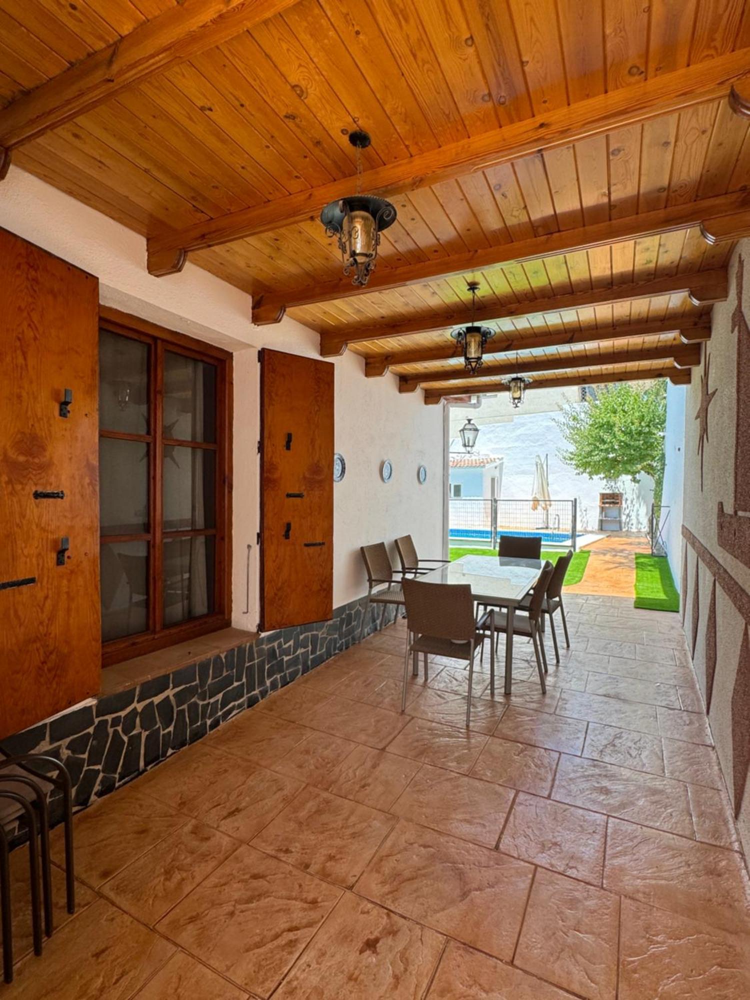 Casa Rural Vistablanca En Una Sola Planta Con Bonitas Vistas Y Piscina - Junto A La Capital Y La Alhambra Cenes De La Vega Buitenkant foto