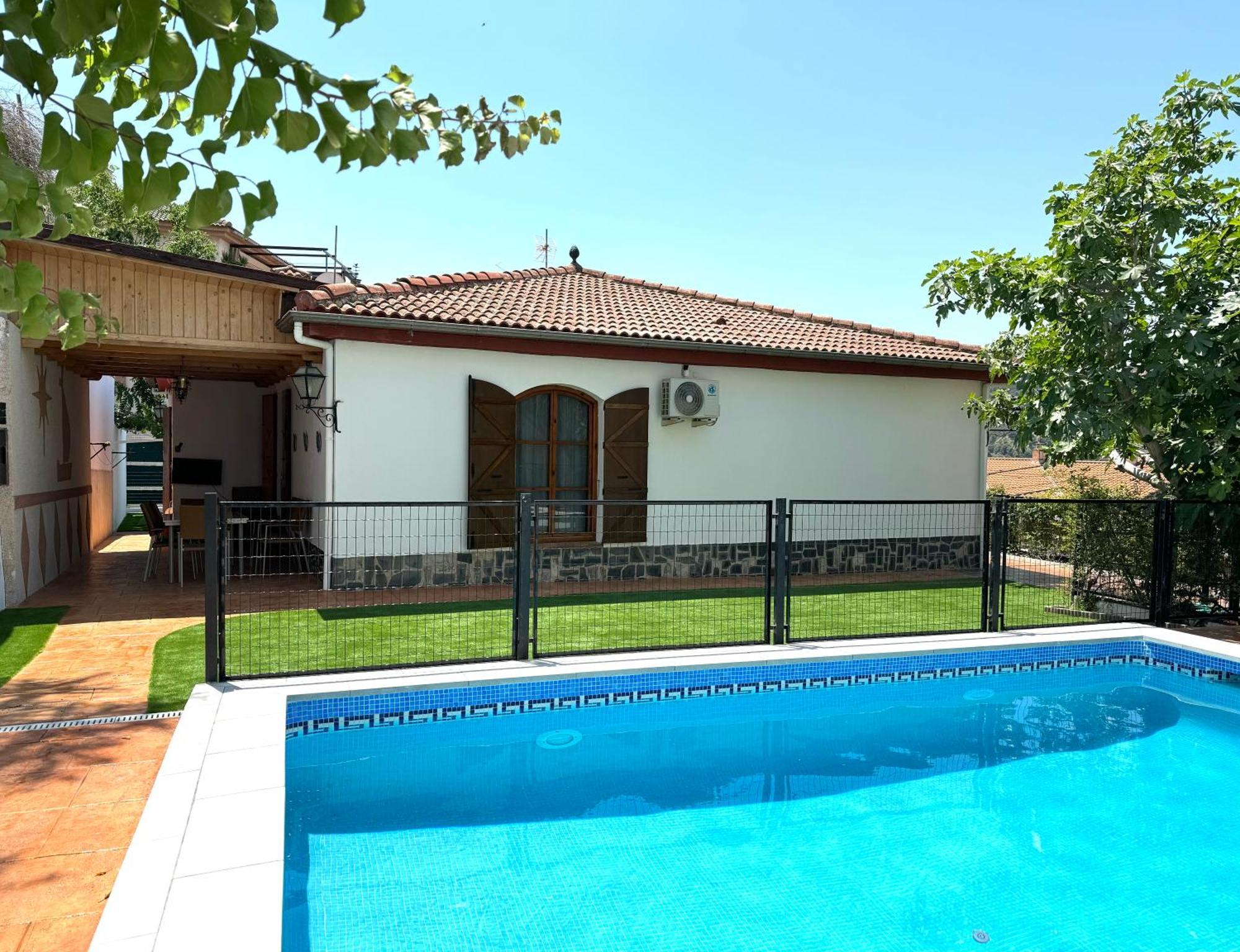 Casa Rural Vistablanca En Una Sola Planta Con Bonitas Vistas Y Piscina - Junto A La Capital Y La Alhambra Cenes De La Vega Buitenkant foto