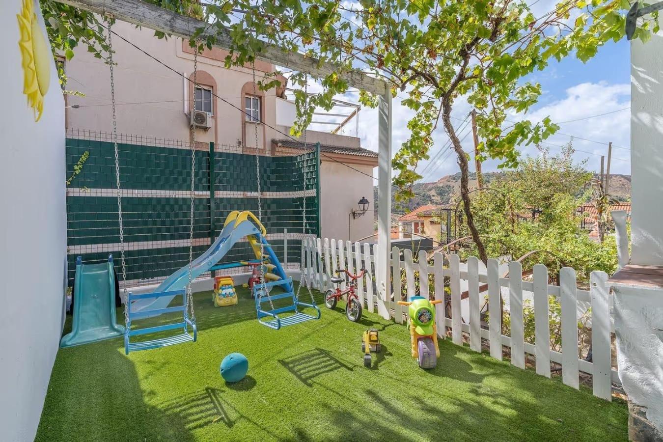 Casa Rural Vistablanca En Una Sola Planta Con Bonitas Vistas Y Piscina - Junto A La Capital Y La Alhambra Cenes De La Vega Buitenkant foto