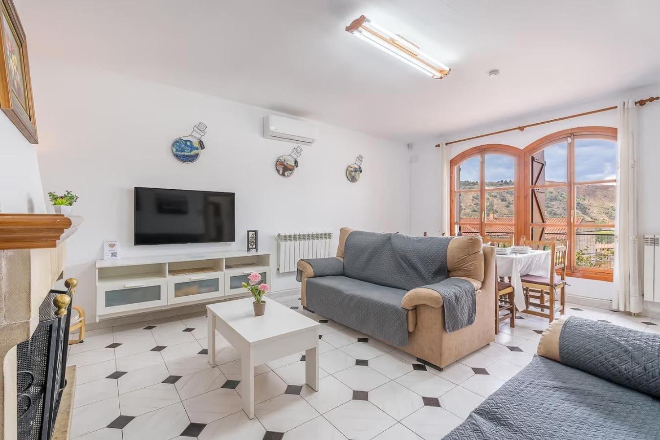 Casa Rural Vistablanca En Una Sola Planta Con Bonitas Vistas Y Piscina - Junto A La Capital Y La Alhambra Cenes De La Vega Buitenkant foto