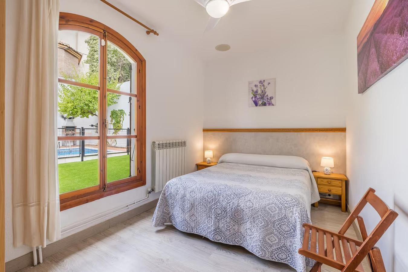 Casa Rural Vistablanca En Una Sola Planta Con Bonitas Vistas Y Piscina - Junto A La Capital Y La Alhambra Cenes De La Vega Buitenkant foto